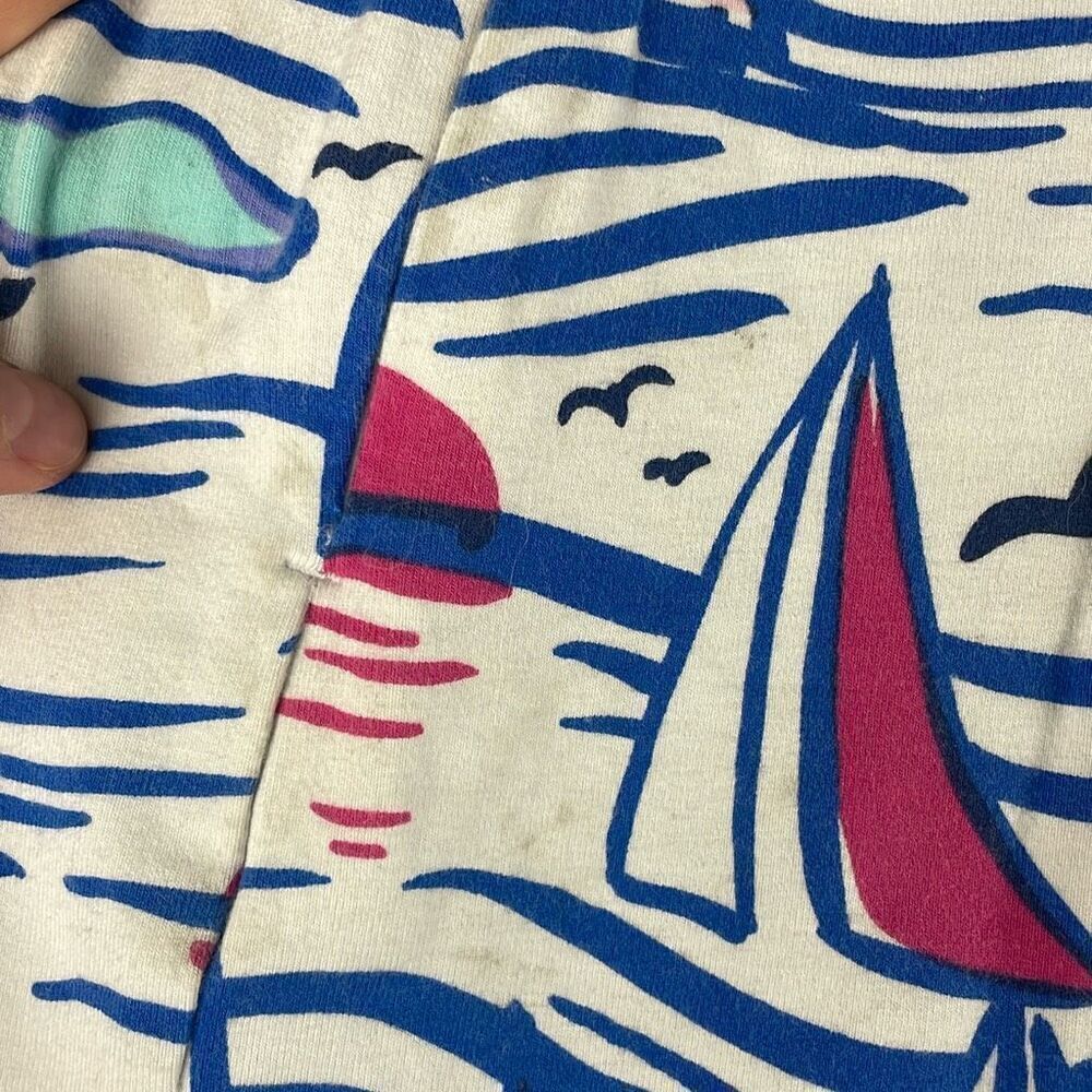 Talbots Nautical Sailboat Print Skort S - Picture 6 of 10
